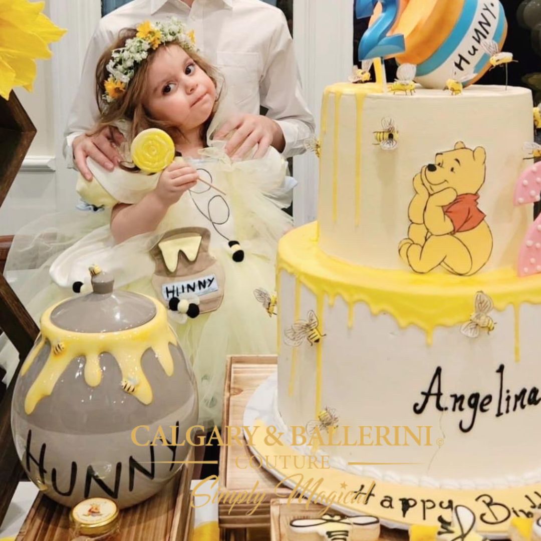 Winnie the Pooh Outfit or First Birthday Cake Smash