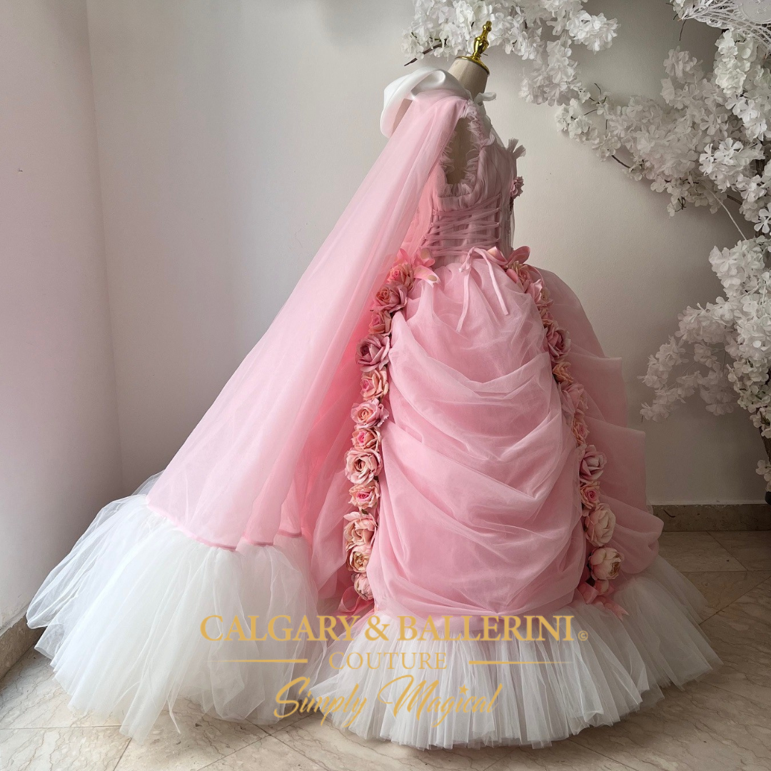 Mommy and Me Matching Outfit "Clara" Gown & Cape Mommy and Me Matching Outfit "Clara" Gown & Cape