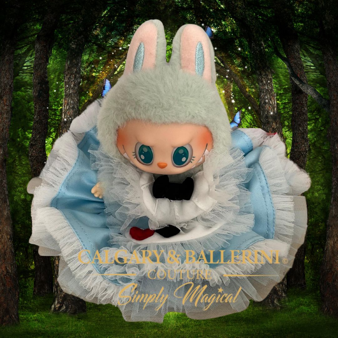Alice in Wonderland Couture Outfit for Labubu