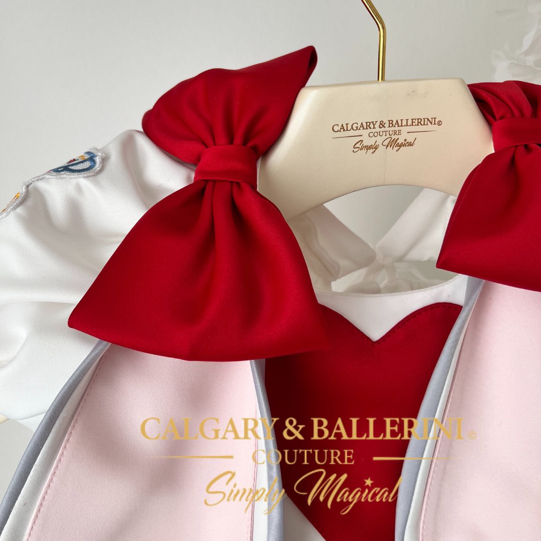 Wonderland White Rabbit Fairytale Dress (Ages 1–6 yrs) |  Kids Couture Outfit