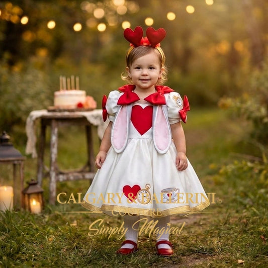 Wonderland White Rabbit Dress