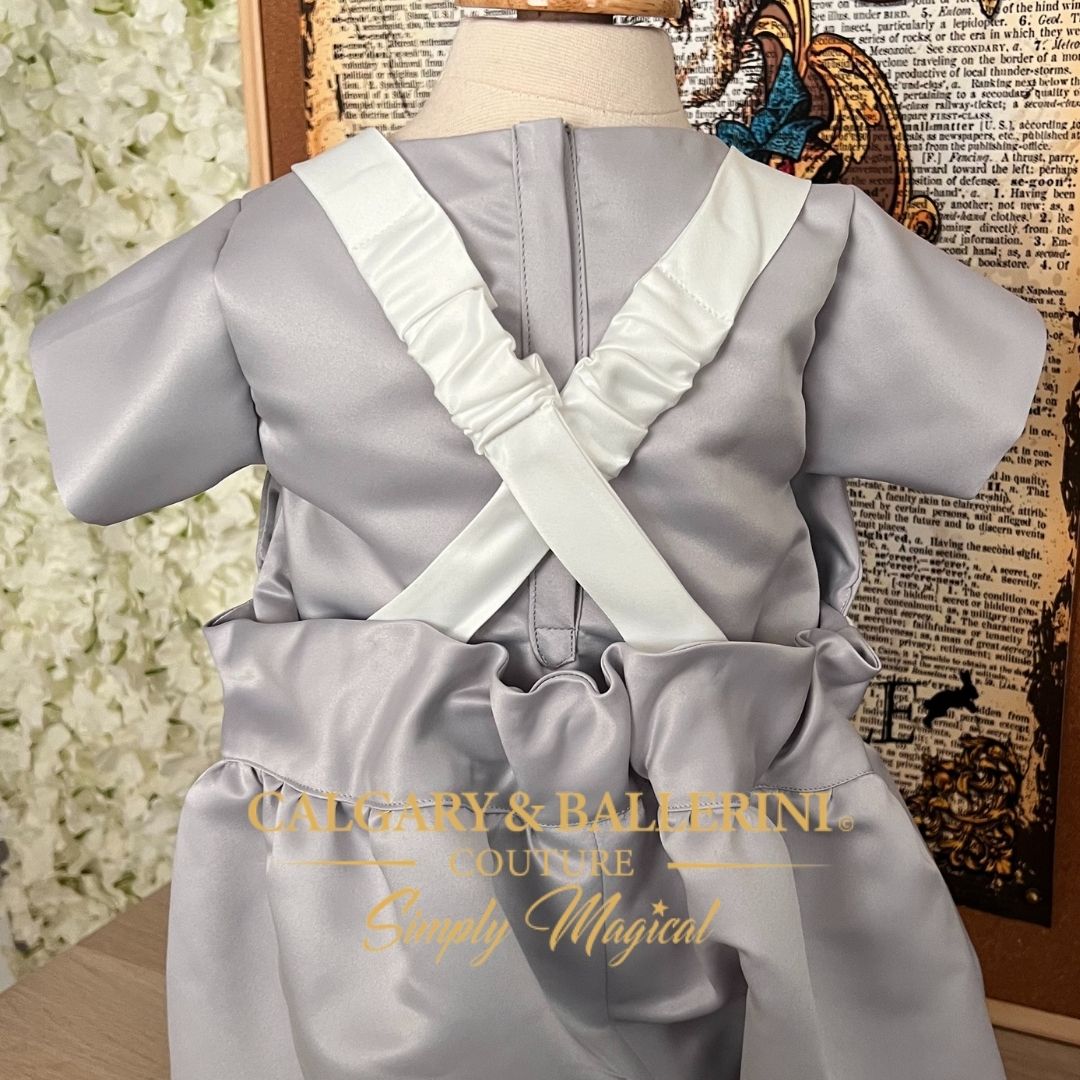 English Garden Heirloom Boys Couture "Easter Bunny Romper"