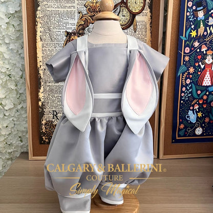 English Garden Heirloom Boys Couture "Easter Bunny Romper"