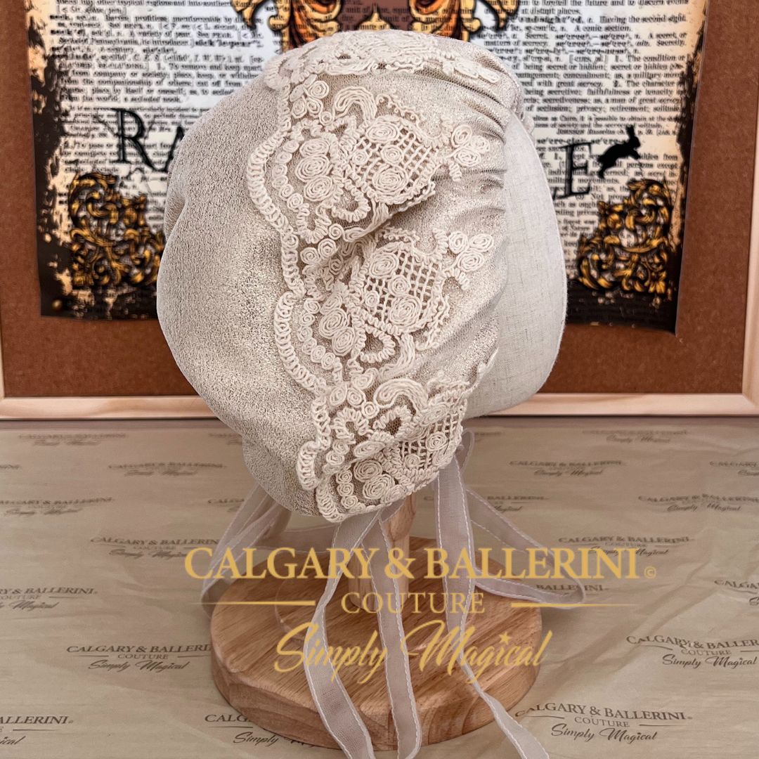 Golden Legacy Baptism Gown | Infant Couture $799 | FINAL SALE COUTURE