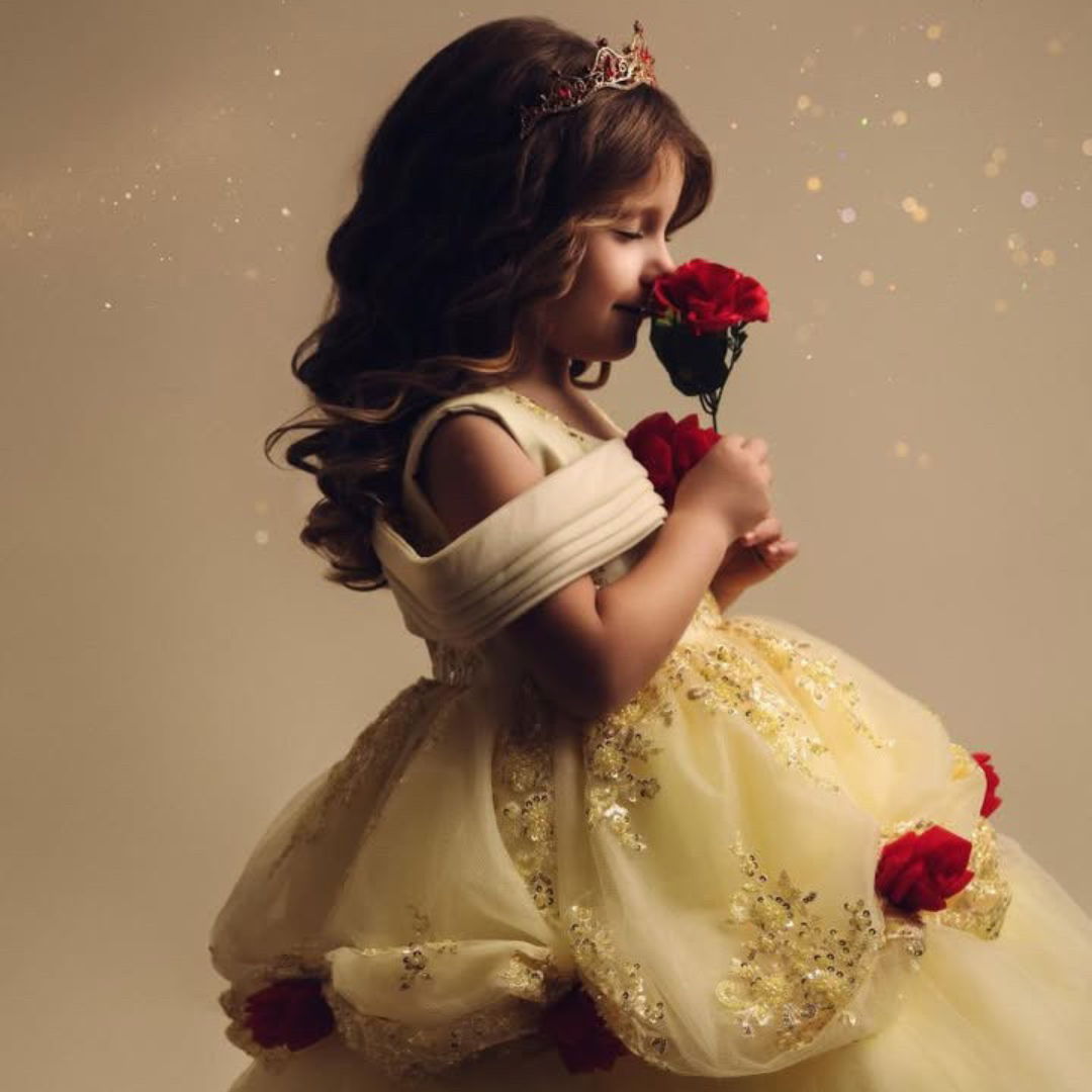 Princess Dress | Majestic Yellow Fairytale Costume