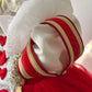 bespoke Red heart princess dress girls