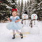 Luxury Winter Wonderland Christmas Dress