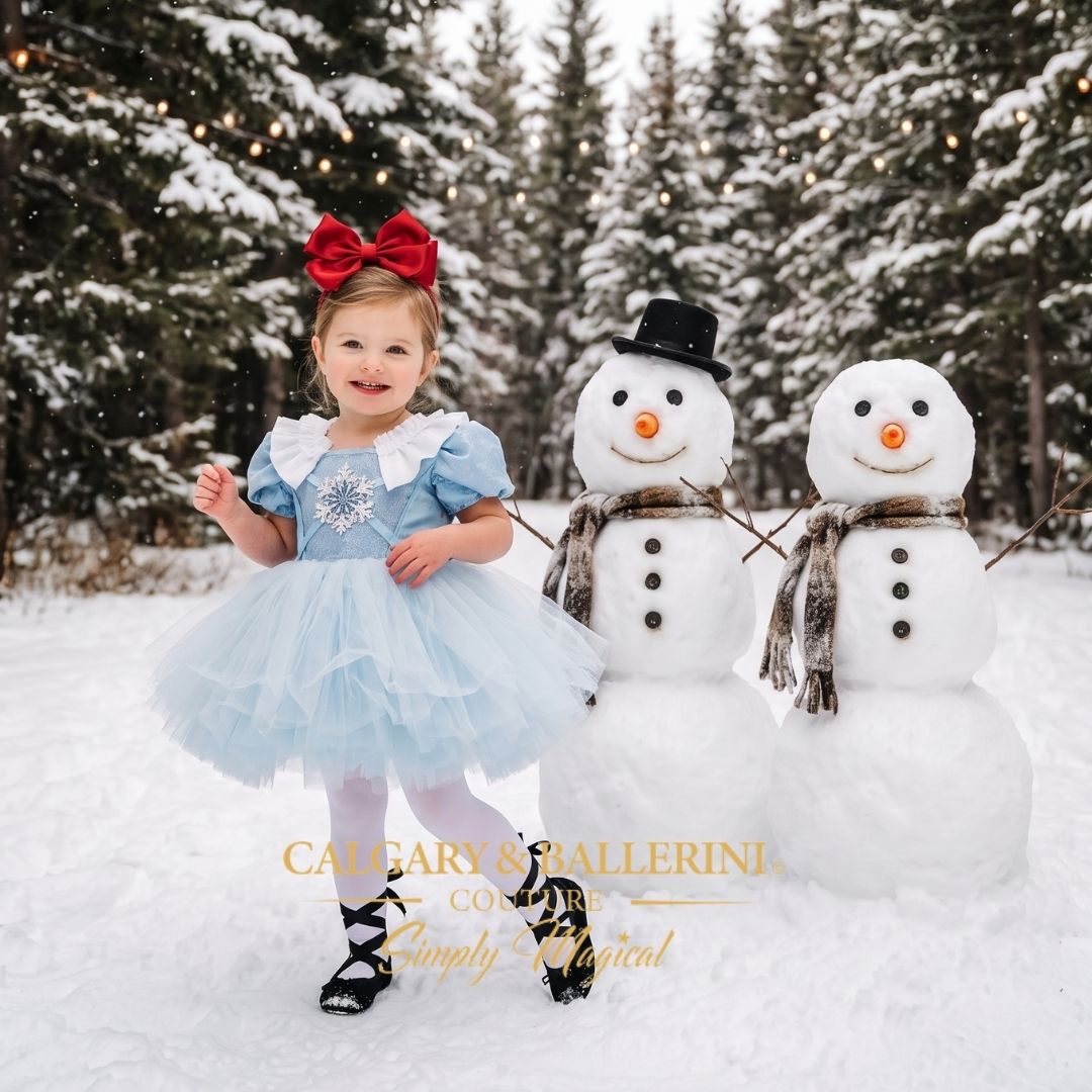 Luxury Winter Wonderland Christmas Dress