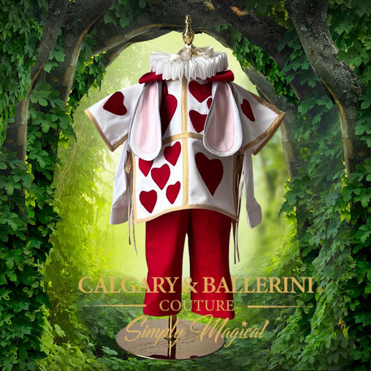 Buy Boys White Rabbit Luxury Birthday Outfit – Handmade Storybook Jacket, Dress Shirt, and Trousers for Alice in Wonderland Themed Events, Calgary and Ballerini