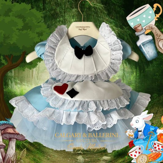 Buy 2026 Whimsical Garden Party Gown "Enchanted Alice" Girls Dress