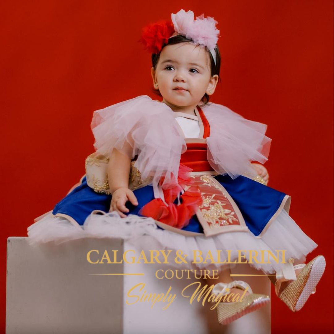 Shop Disney Mulan-Inspired Chinese New Year Dress | 2026 Artisan Girls Handmade Gown