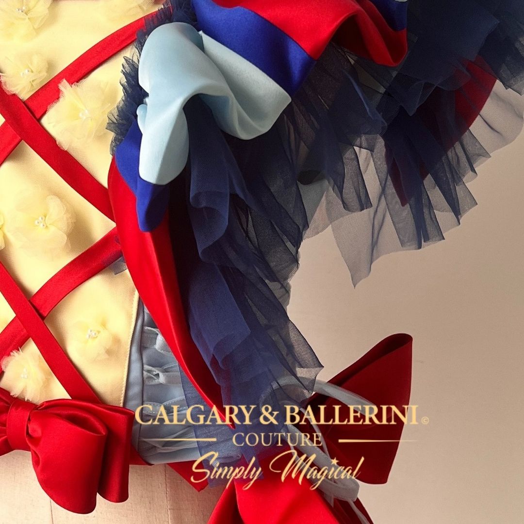 shop Disney inspired Matching mother and daughter Disney inspired Snow White corset sets – Order luxury Calgary and Ballerini Mommy and Me outfits with 10-day global delivery.