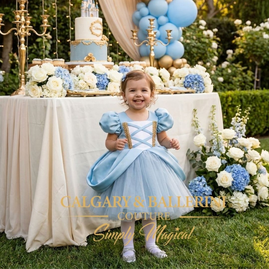 Cinderella Dress for Baby Girl | Bespoke Handmade Dress