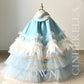 Princess Dresses for Toddlers cape back view floor length boutique outfits kids costumes