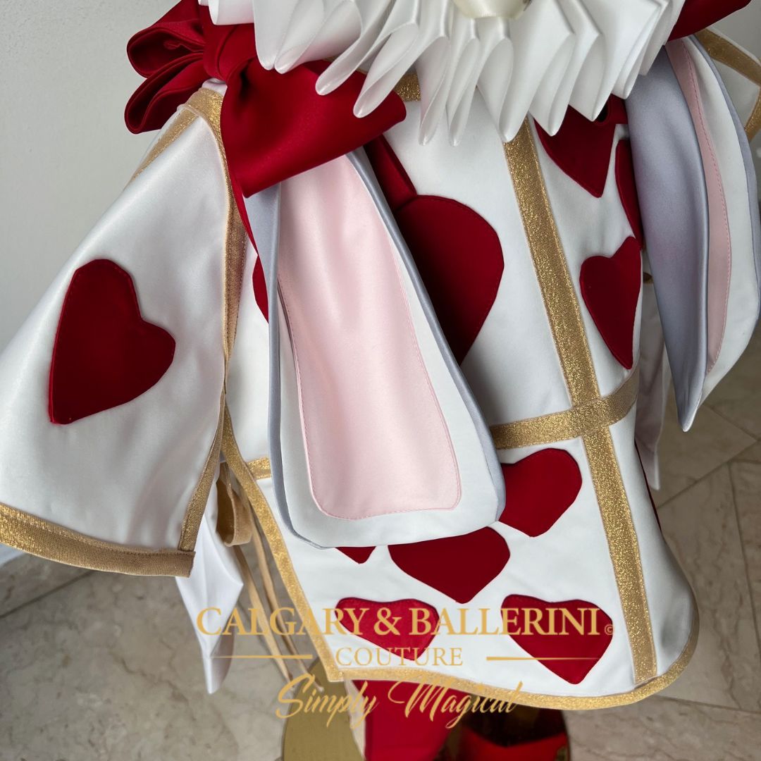 couture Alice in wonderland white rabbit outfit

