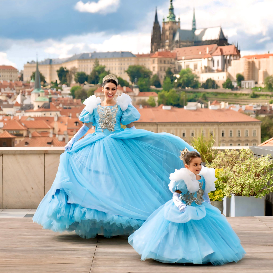 Fairytale Dress mommy and me matching princess outfits 