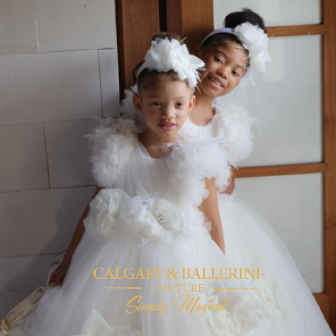 girls luxury flower girl ballgowns 