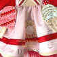Candy Cane Costume Elegant Candyland costume Party Outfit with Candy and Rainbow Details