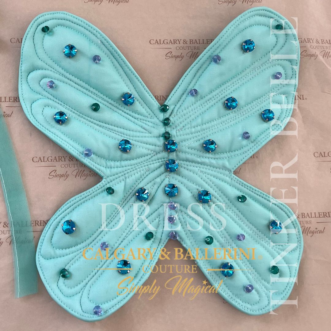 Tinkerbelle wings with rhinestones 