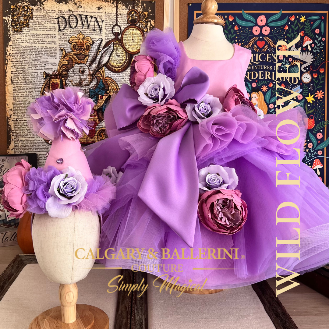 Maison-Crafted Wildflower Botanical Savoir-Faire Birthday Dress