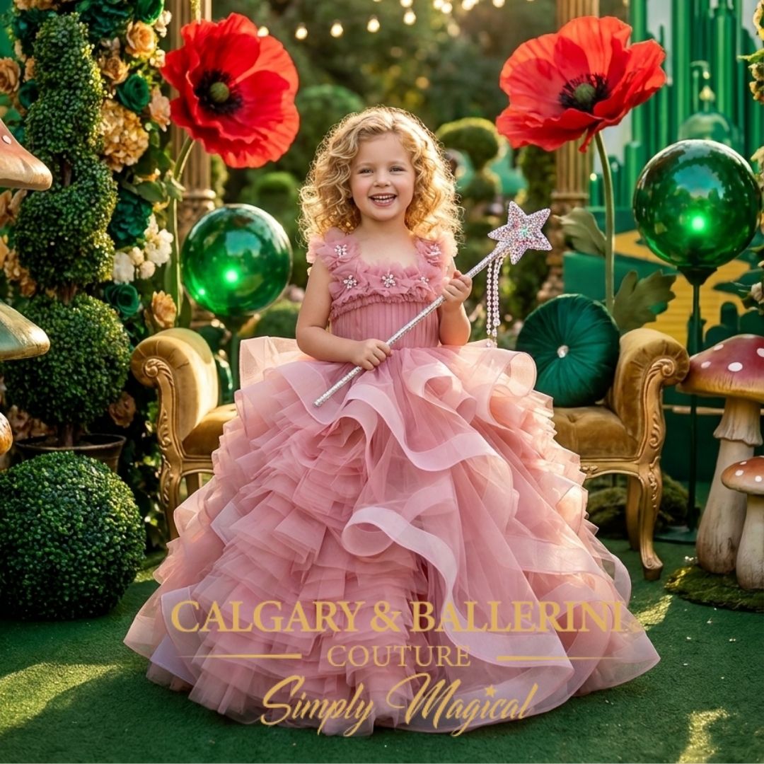 Coquette Wizardry: Glinda Pink Bubble Gown