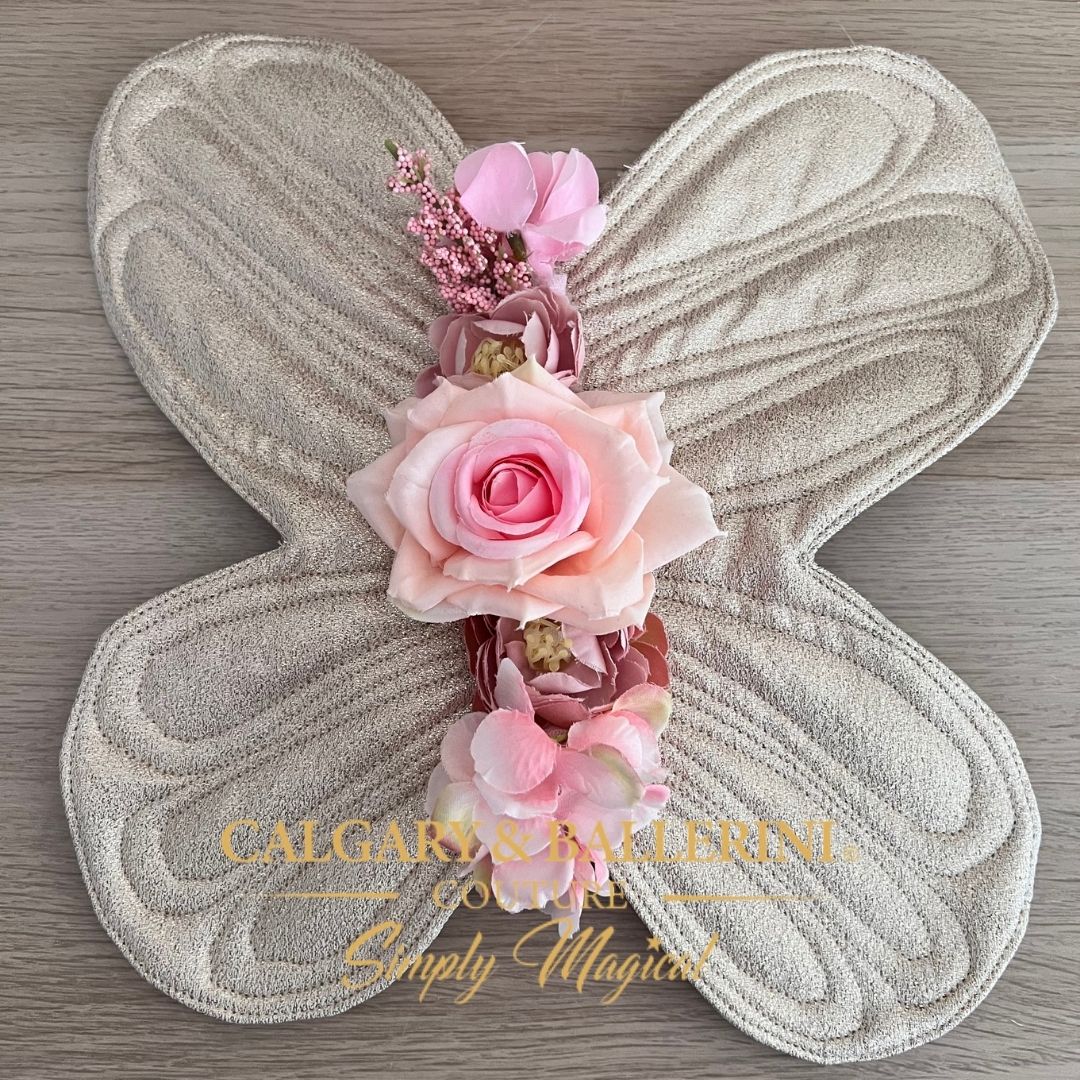 Gilded Golden Cinematography Fairy Wings for Babies