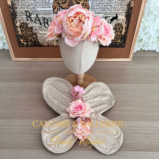 Gilded Golden Cinematography Fairy Wings for Babies