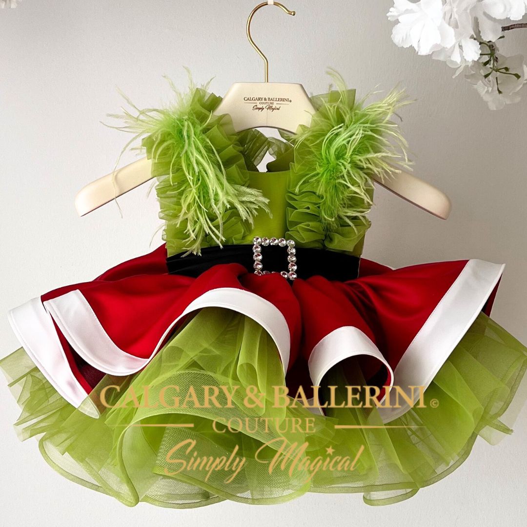 Holly Mistle toe Jingle Kids Couture Dress $425+ (Ages 1–6 yrs)