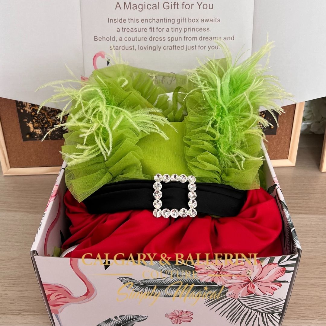 Holly Mistle toe Jingle Kids Couture Dress $425+ (Ages 1–6 yrs)