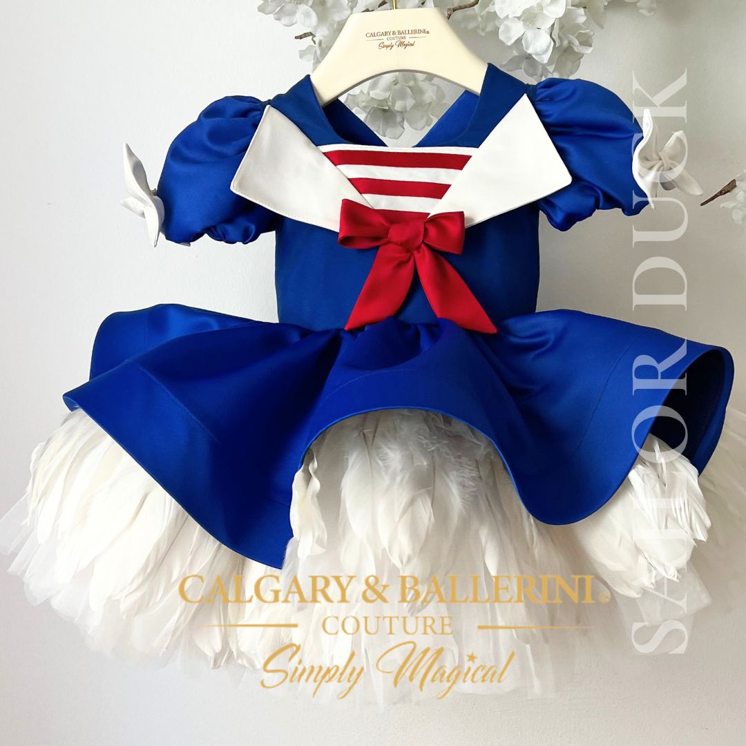 Handmade Daisy Duck First Birthday Outfit for Luxury Celebrations