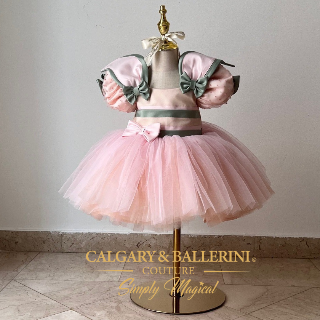 order luxury couture first birthday Piglet Costume party dress 