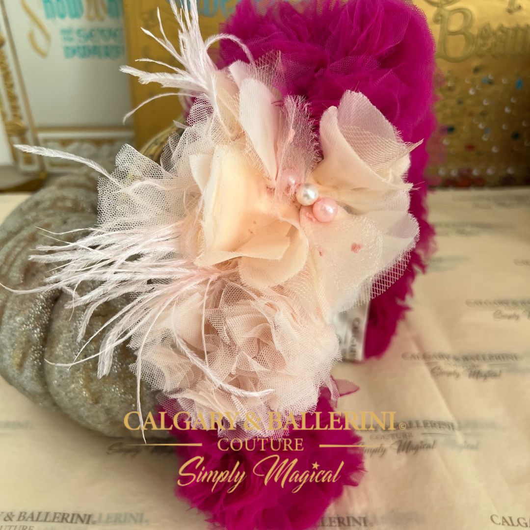 Hot Pink Flower Crown