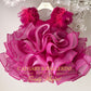 Hot Pink Ruffles Birthday Dress - (Final Pieces)