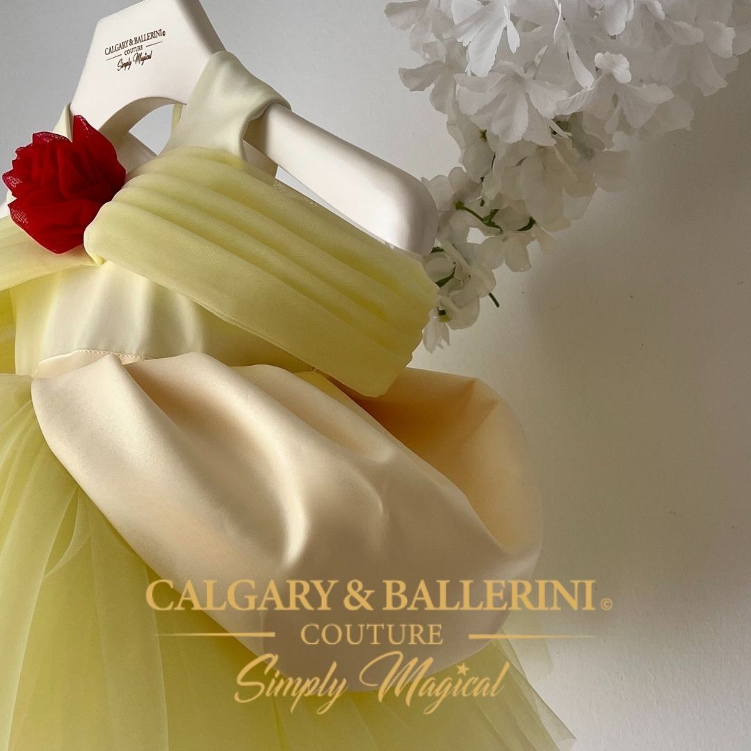 Rose Garden Heirloom Couture Kids Party Gown (Ages 1–6 yrs)