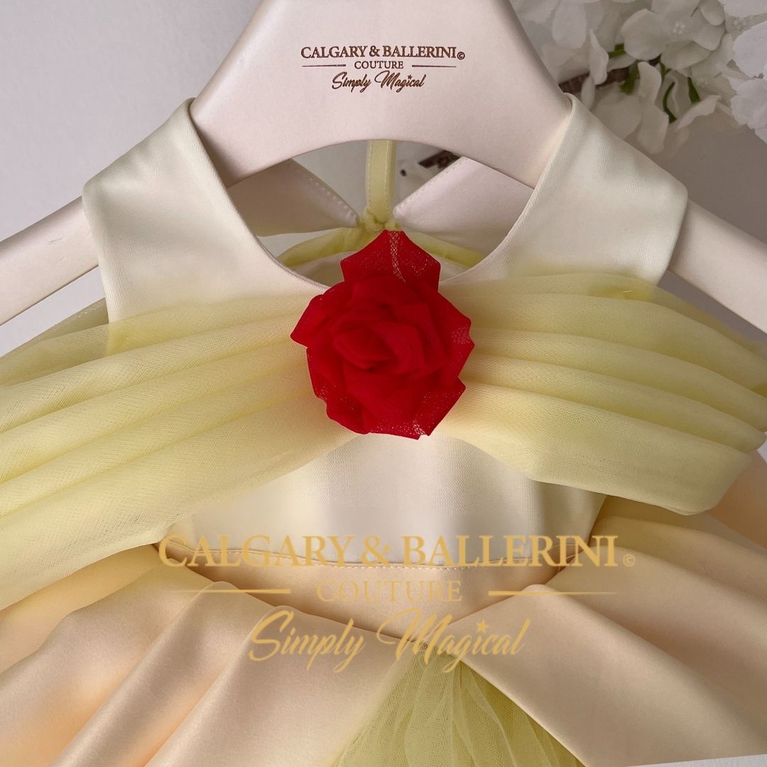 Rose Garden Heirloom Couture Kids Party Gown (Ages 1–6 yrs)