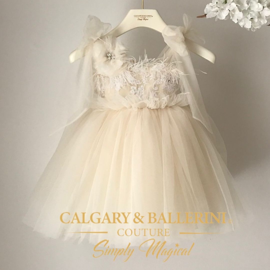 Ivory Lace Birthday Dress