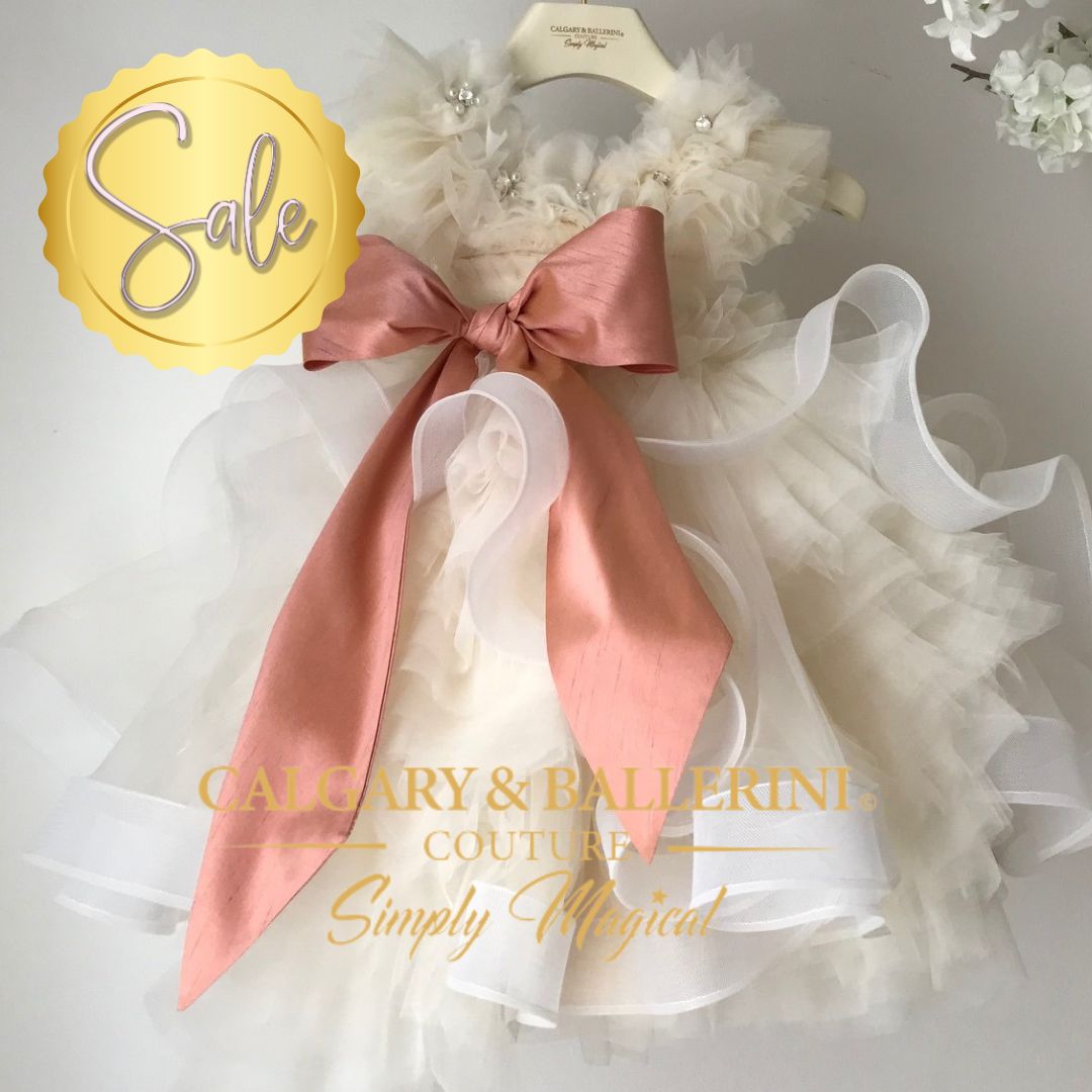 Ivory Flower Girl Dresses for Weddings - FINAL SALE COUTURE