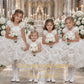 Baby Girl Flower Girl Dress | White Couture Dress