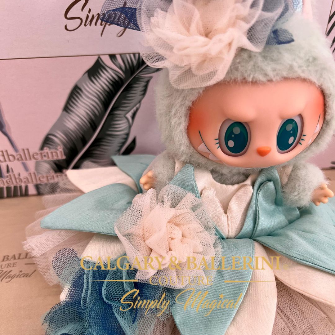 Frog Princess Couture Gown for Labubu