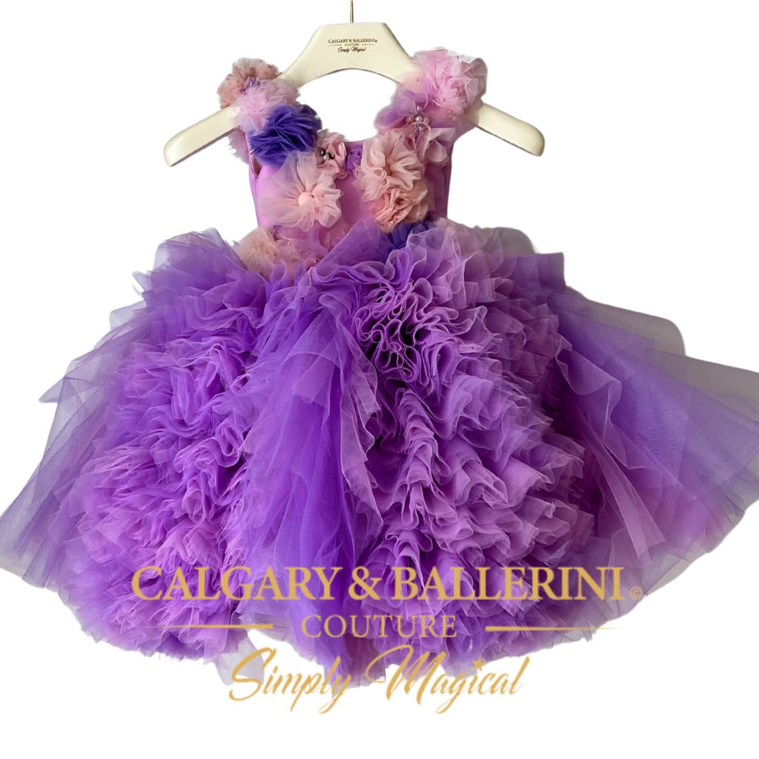 Lavender Princess Birthday Dress – Toddler Party Gown Calgary