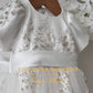 Christening Gown Dress White Lace - FINAL SALE COUTURE