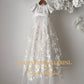 Christening Gown Dress White Lace - FINAL SALE COUTURE