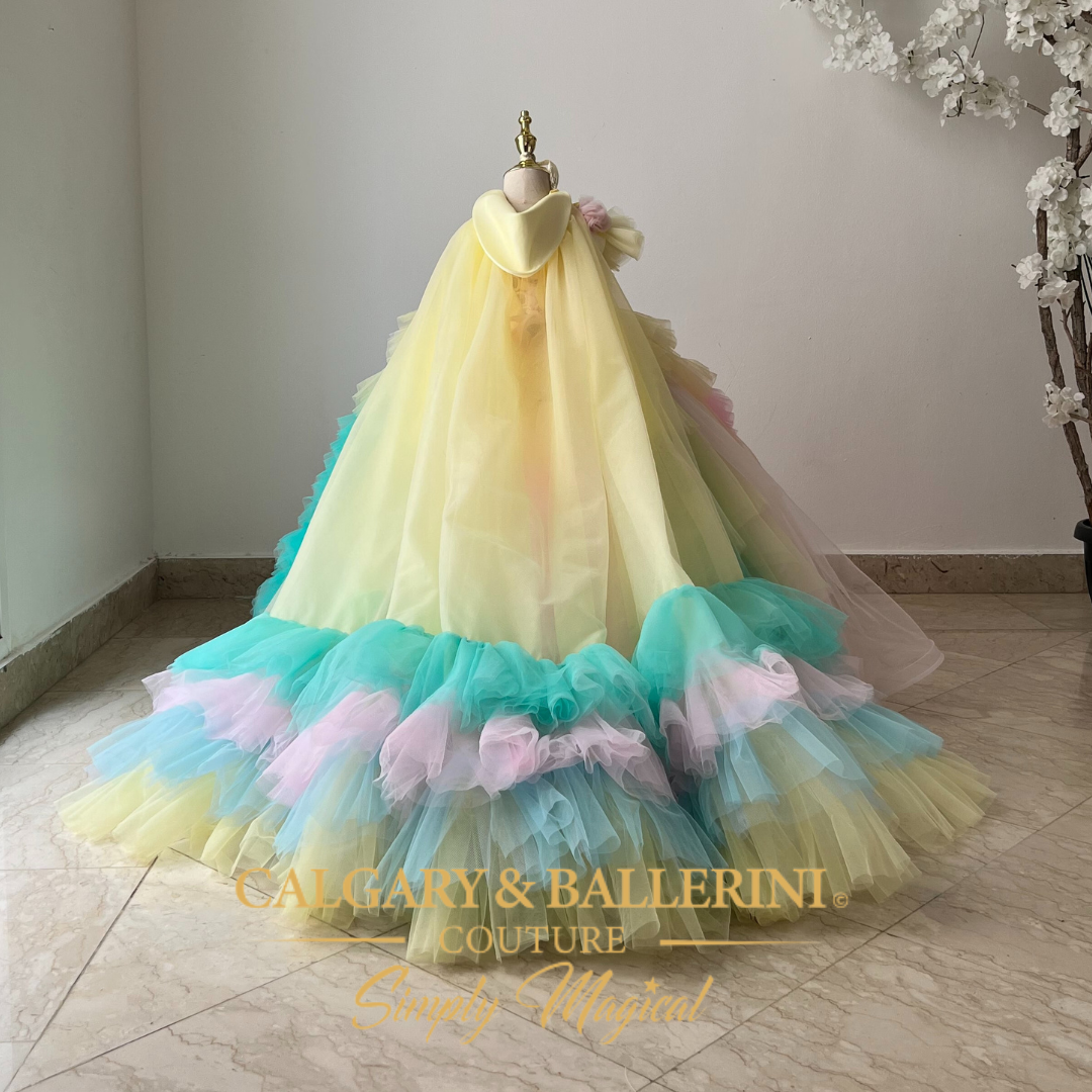English Garden Spring Gala Couture 2026 Gown for Girls 4