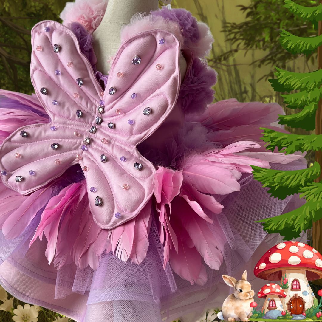 Luxury fairy dress to impress with sparkling tulle skirt