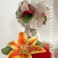 couture moana Polynesian flower hat side view
