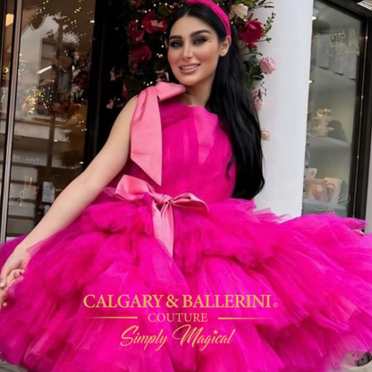 Mommy and Me Matching Outfits  - Adult Size Pink Malibu Dress