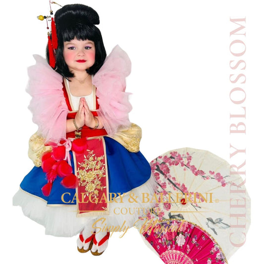 Disney Mulan costume on toddler girl model  kids costumes