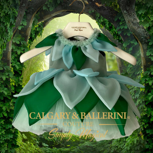 Neverland Forest Fairy Dress (Ages 6M–6Y) | Kids Couture Outfit