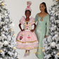 Heirloom Nutcracker Couture Gown | Pink Christmas Dress $799
