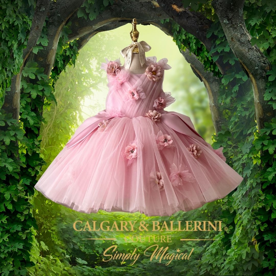 Pink First Birthday Dress